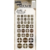 Stampers Anonymous Tim Holtz Layering Stencil - Screwed THS087