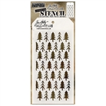 Stampers Anonymous Tim Holtz Layering Stencils - Pines THS096