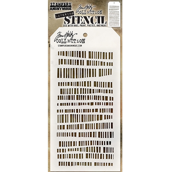 Stampers Anonymous Tim Holtz Layering Stencil - Code THS102