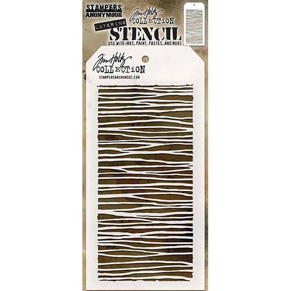 Stampers Anonymous Tim Holtz Layering Stencil - String THS103