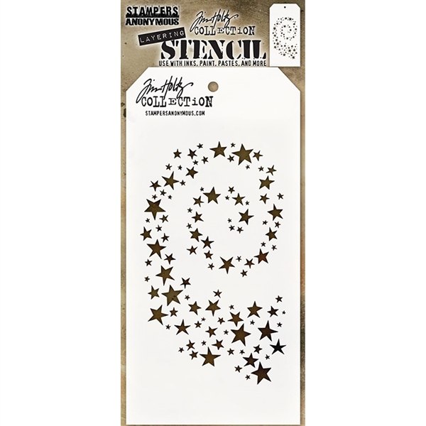 Stampers Anonymous Tim Holtz Layering Stencil - Hocus Pocus THS131
