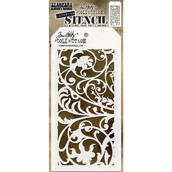 Stampers Anonymous Tim Holtz Stencil - Ironwork THS148