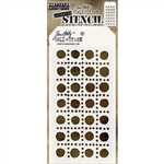 Stampers Anonymous Tim Holtz Layering Stencil - Dotted Line THS155