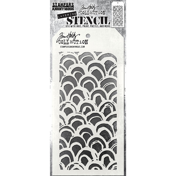 Tim Holtz Layering Stencil - Crest