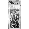 Stampers Anonymous Tim Holtz Layering Stencil Cutout Shapes 2 THS177