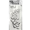 Stampers Anonymous Tim Holtz Layering Stencil - Batty THS184