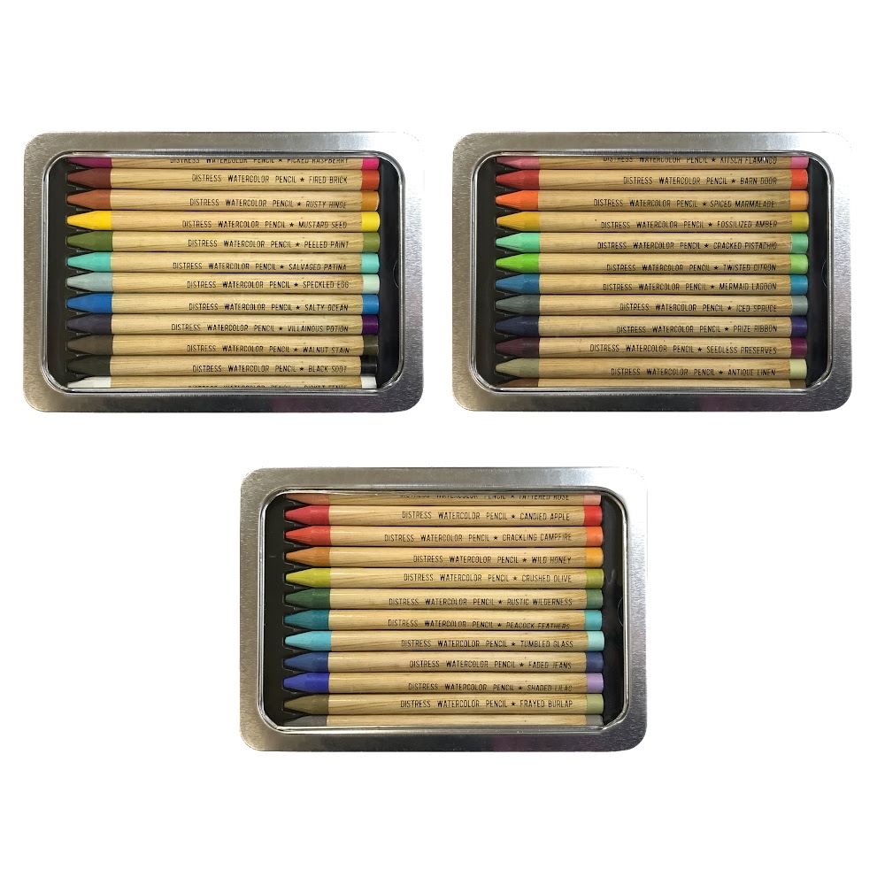 Ranger Tim Holtz Distress Watercolor Pencil Bundle Sets 1, 2 & 3
