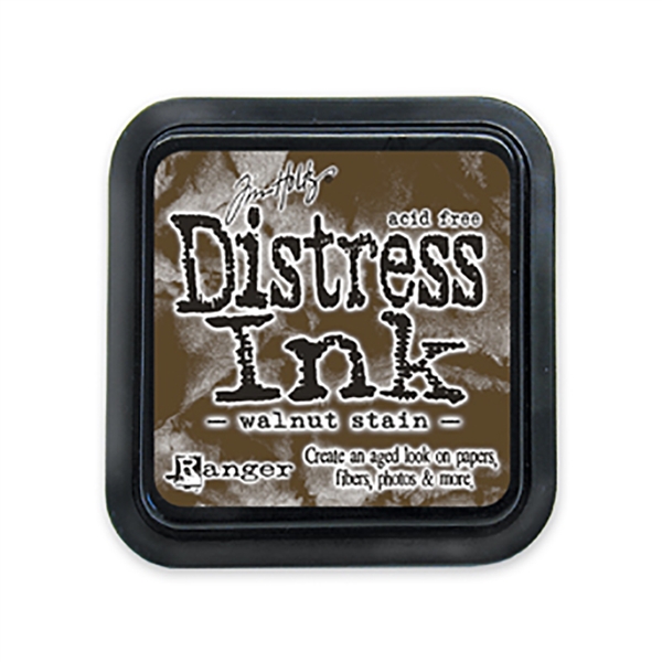 Ranger Tim Holtz Distress Ink Pad - Walnut Stain TIM19534