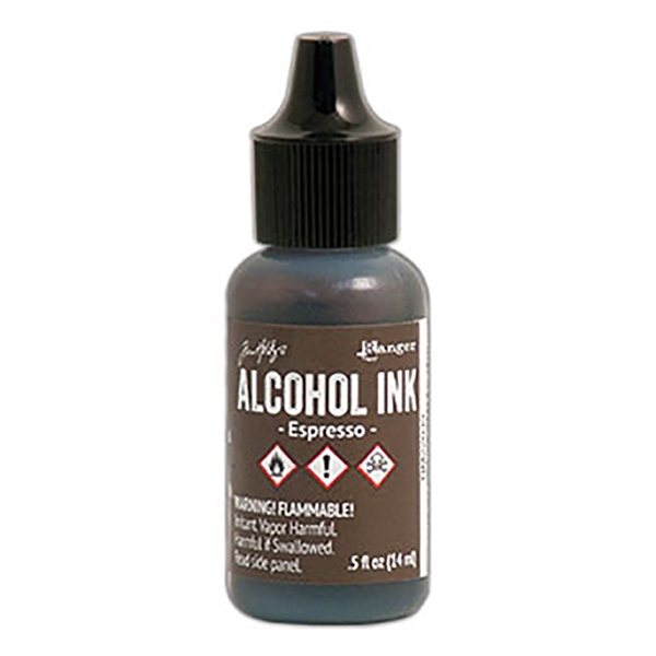 Ranger Tim Holtz Alcohol Ink - Espresso TIM22039