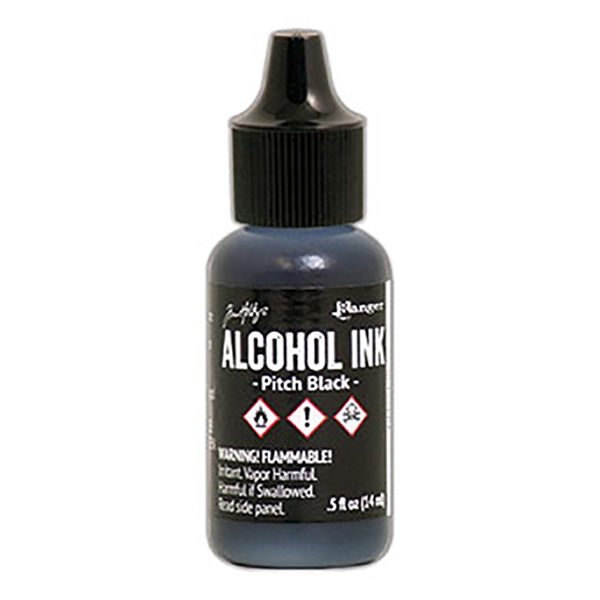 Ranger Tim Holtz Alcohol Ink - Pitch Black TIM22138