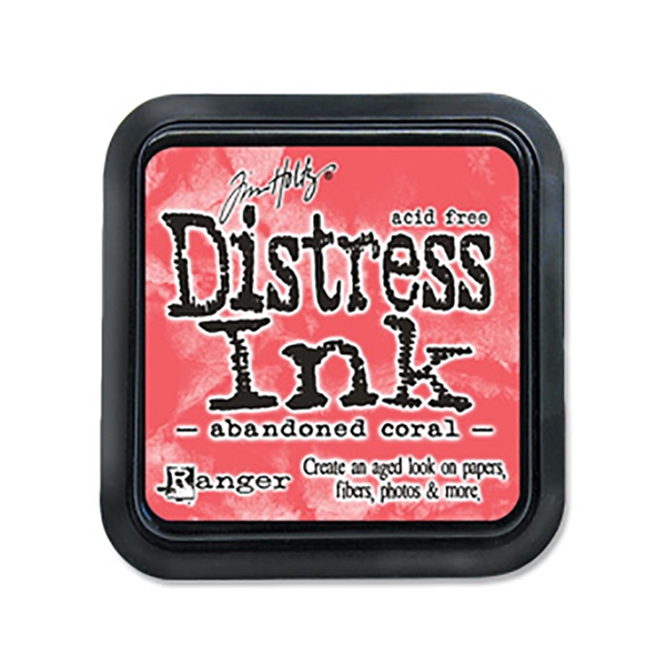 Ranger Tim Holtz Distress Ink Pad - Abandoned Coral TIM43188