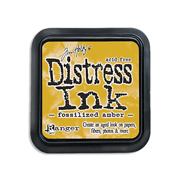 Ranger Tim Holtz Distress Ink Pad Fossilized Amber TIM43225