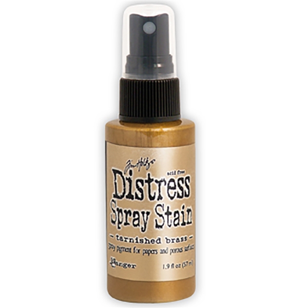 Ranger Tim Holtz Distress Spray Stain - Tarnished Brass Metallic TSS42549