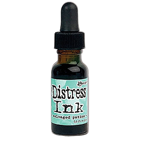 Ranger Tim Holtz Distress Ink Pad Reinker Salvaged Patina TXR72744