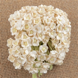 Miniature Ivory Sweetheart Blossom Flowers SAA-440