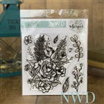 Wild Whispers Nicole Wright Botanic Stamp 6x6