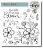 Wild Whispers Nicole Wright Fanciful Bloom Stamp Set