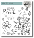 Wild Whispers Nicole Wright Fanciful Bloom Stamp Set