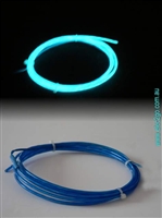 Blue electroluminescent wire
