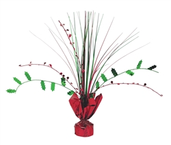 Holly Spray Centerpiece | Party Supplies