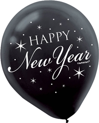 New Year's Balloons