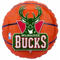 Milwaukee Bucks Metallic Balloons | Party Supplies