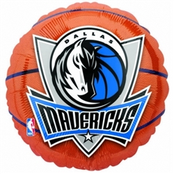 Dallas Mavericks Metallic Balloons | Party Supplies