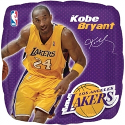 Kobe Bryant Metallic Balloons | Party Supplies