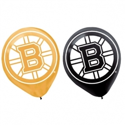 Boston Bruins Latex Balloons | Party Supplies