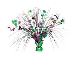 Mardi Gras Foil Spray Centerpiece | Table Decorations