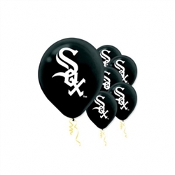 Chicago White Sox Latex Balloons | Party Supplies