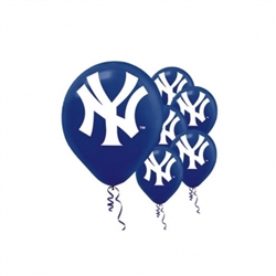 New York Yankees Latex Balloons