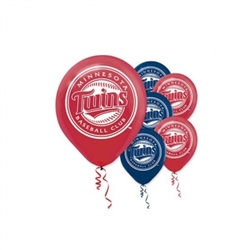 Minnesota Twins Latex Balloons | Party Supplies