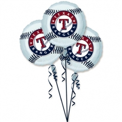 Texas Rangers 3-Pack Balloons | Party Supplies