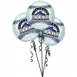 Colorado Rockies 3-Pack Balloons | Party Supplies