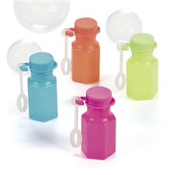 Spring Brights Bubble Bottles | Party Supplies