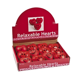 Smile Face Heart-Shaped Stress Balls | Party Supplies