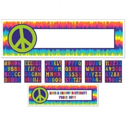 Feeling Groovy Personalize It! Giant Sign Banner | Party Supplies