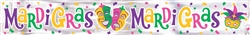 Mardi Gras Foil Banner | Party Decorations