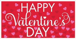 Valentine's Large Horizontal Banner | Valentines supplies