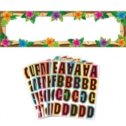 Luau Personalized Giant Sign | Luau Party Supplies