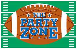 Football Giant Party Plastic Sign | Football Party Zone