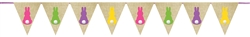 Bunny Burlap Banner | Party Supplies