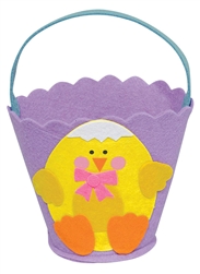 Purple Chick Basket | Easter