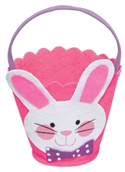 Pink Bunny Basket | Easter