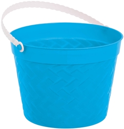 Blue Weave Bucket | Easter