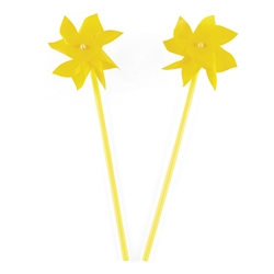 Yellow Pinwheels | Party Supplies