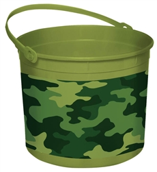 Easter Camouflage Large Bucket | Party Supplies