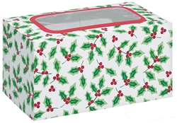 Holly Treat Box | Party Supplies