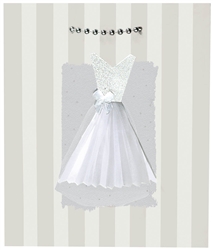 Wedding Dress Embellished Medium Specialty Bags | Party Supplies